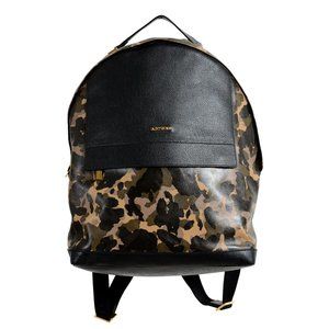 A.Testoni 100% Leather Multi-Color Unisex Backpack